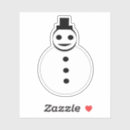 Search for smiling snowman stickers Happy