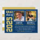 Search for gold graduation invitations Modern