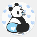 Search for blue panda stickers Cartoon