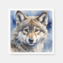 Search for wolf napkins Animal