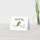 Recherche de owl thank you cards Forêt