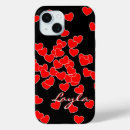 Recherche de texte rouge iphone coques Noir
