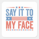 Search for face to face stickers Politics