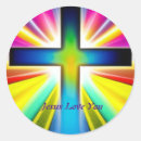 Search for jesus on the cross stickers God