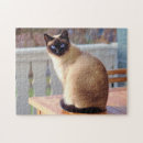 Recherche de chaton siamois puzzles Félin
