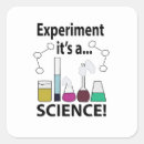 Recherche de de chimie autocollants Fête d'anniversaire de science