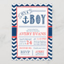 Search for anchor baby boy shower invitations Rustic