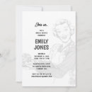 Recherche de 1950s bridal shower invitations Femme au foyer