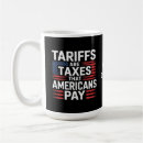 Recherche de douane tasses Américain