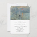 Recherche de peinture monet invitations Élégant
