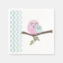 Recherche de baby shower hibou serviettes Bébé