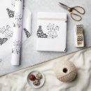 Search for black white christmas wrapping paper Script