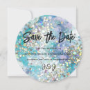 Search for teal blue save the dates Unique
