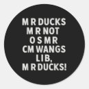 Search for funny duck stickers Fashion
