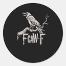 Search for funny pun stickers Raven