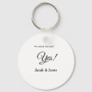 Search for she keychains She said yes