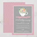 Recherche de teacup invitations Rose