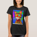 Search for psychedelic cat tshirts Kitten