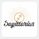 Search for sagittarius sign stickers Black