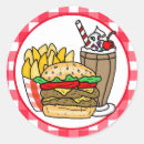 Recherche de hamburger stickers Dessin
