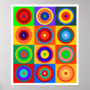 Recherche de cercles concentriques posters Kandinsky