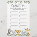 Recherche de safari baby shower games Aquarelle