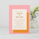 Search for modern geometric wedding invitations Simple