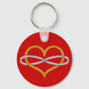 Search for infinity keychains Heart