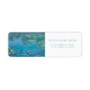 Search for claude monet return address labels Nature