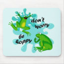 Search for frog mousepads Happy