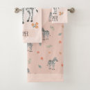 Search for zebra bath towels Pink