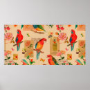 Recherche de perroquet vintage posters Floral