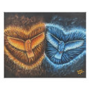 Recherche de volants posters Bleu