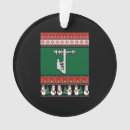 Search for lineman ornaments Santa claus