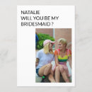 Search for funny bridesmaid cards Elegant