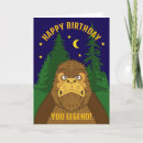 Recherche de sasquatch cartes postales Animaux