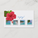 Search for hibiscus flower business cards Ocean