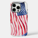 Search for us flag iphone cases Red
