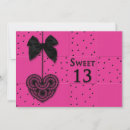 Search for sweet 13 birthday invitations Thirteen