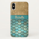 Search for shiny glitter iphone cases Turquoise