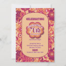 Search for psychedelic birthday invitations Floral