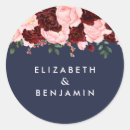 Search for blush navy blue wedding stickers Pink