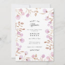 Recherche de lavender baby shower invitations Floral