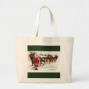 Search for santa claus tote bags Sleigh