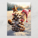 Recherche de écureuil de noël invitations Drôle