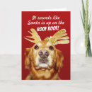 Search for antler christmas cards Dog