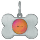 Recherche de pink pet tags Moderne