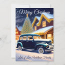 Search for classic car christmas cards Xmas