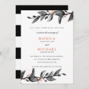 Search for moonlight wedding invitations Black