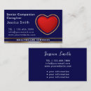Recherche de senior care business cards Maison